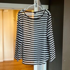 Ann Taylor stripe blouse